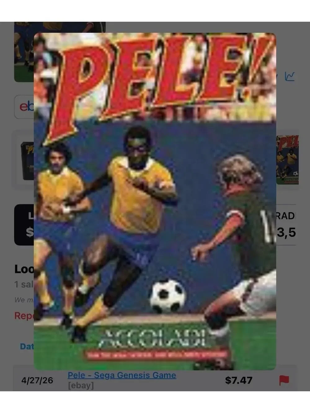 Pele for Sega Genesis